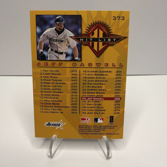 1998 Donruss - Hit List Jeff Bagwell #373