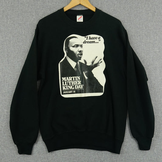 Vintage 1980s MLK “I Have a Dream” Jerzees Crewneck Sweatshirt - Size Small