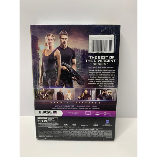 The Divergent Series: Allegiant (DVD + Digital 2016) w/Slipcover - Sealed