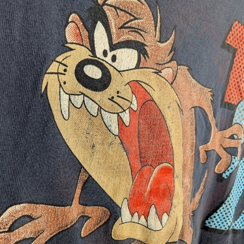 Vintage 90's Taz Looney Tunes Faded Tee - Size XL