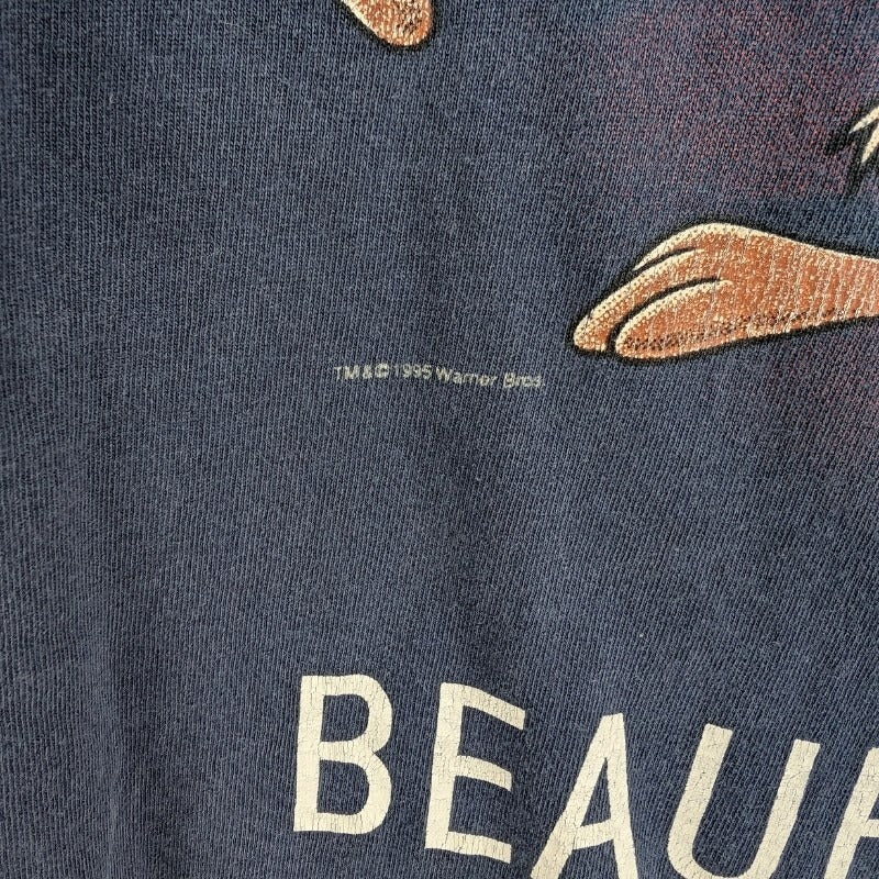 Vintage 90's Taz Looney Tunes Faded Tee - Size XL