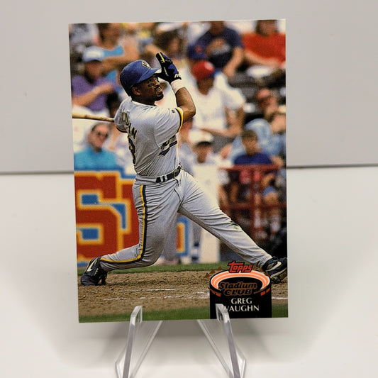 1992 Topps Stadium Club - Greg Vaughn #666  (NM-M)