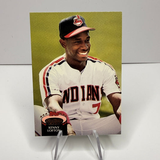1992 Topps Stadium Club - Kenny Lofton #695 (NM-M)