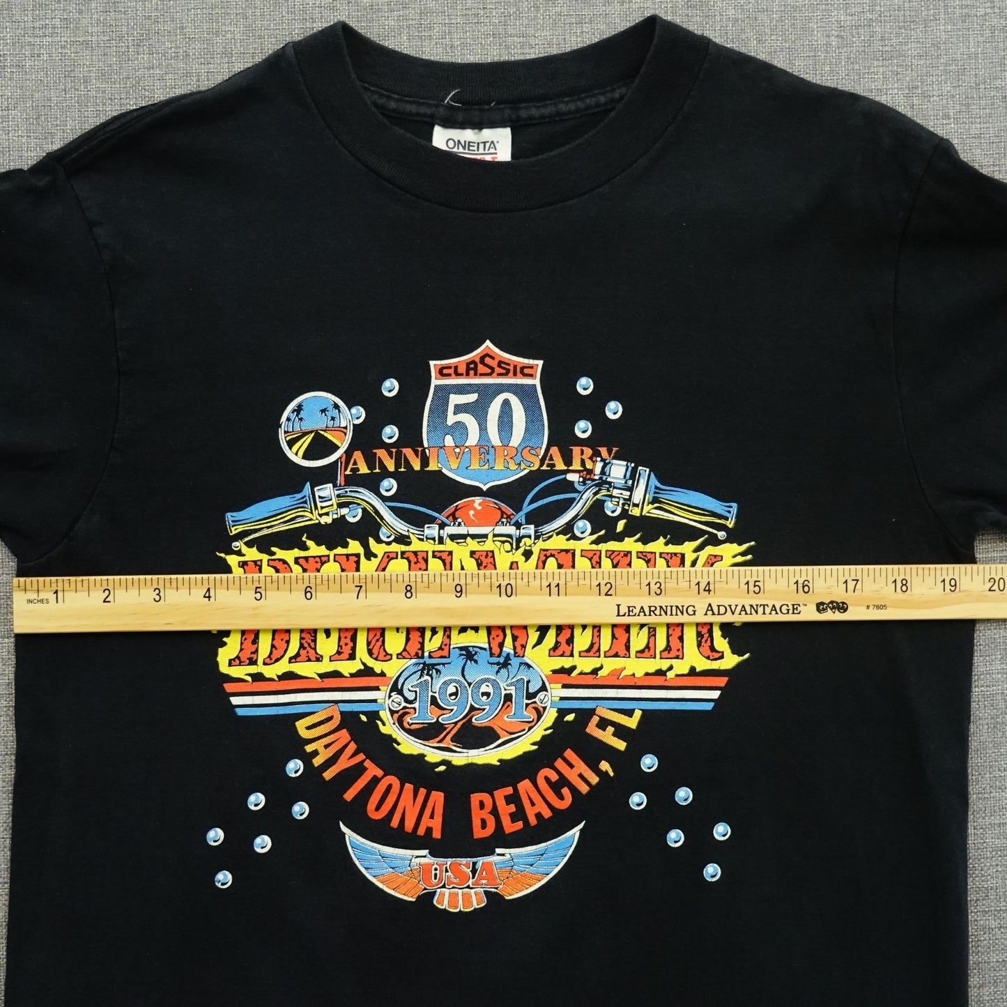 Vintage 1991 Bike Week Daytona Beach T-Shirt - Size M
