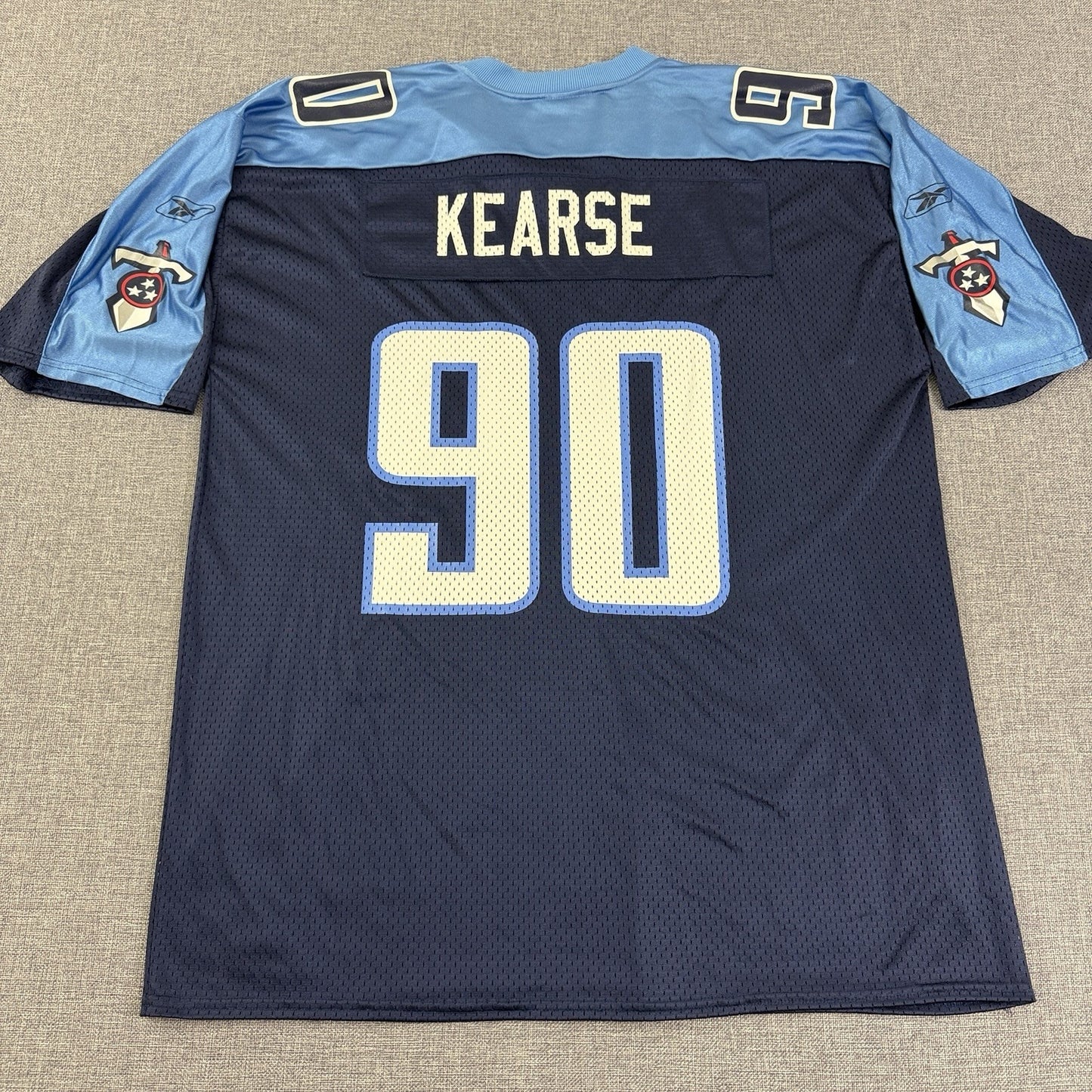 Vintage Reebok Tennessee Titans #90 Jevon Kearse Jersey - Size XL