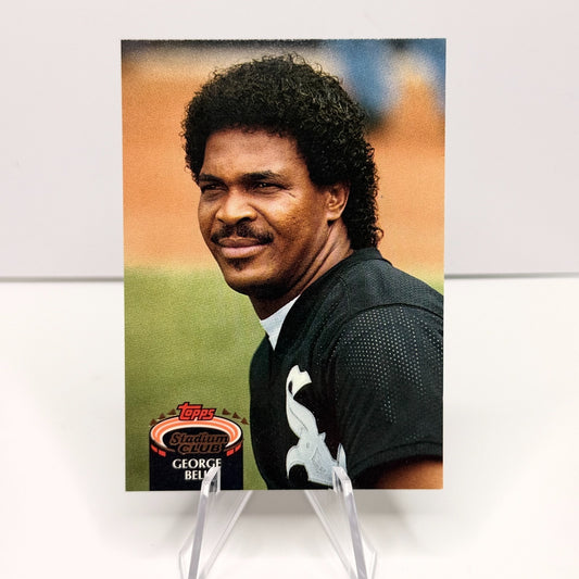 1992 Topps Stadium Club - George Bell #840 (NM-M)