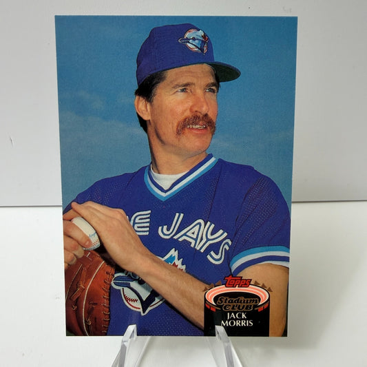 1992 Topps Stadium Club - Jack Morris #640 (NM-MT)