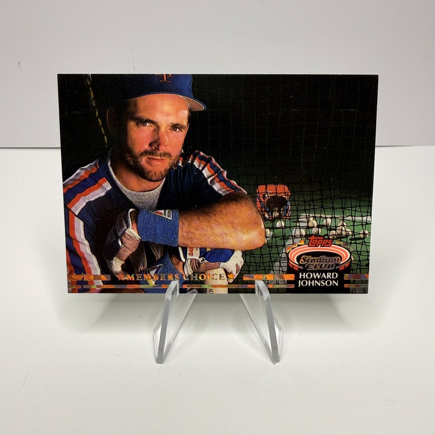 1992 Topps Stadium Club - Members Choice Howard Johnson #610 (NM-M)