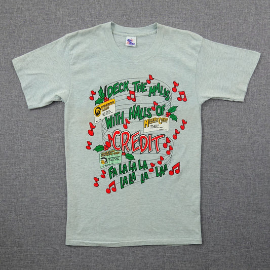 Vintage 90s Funny Christmas Tee - Size Small