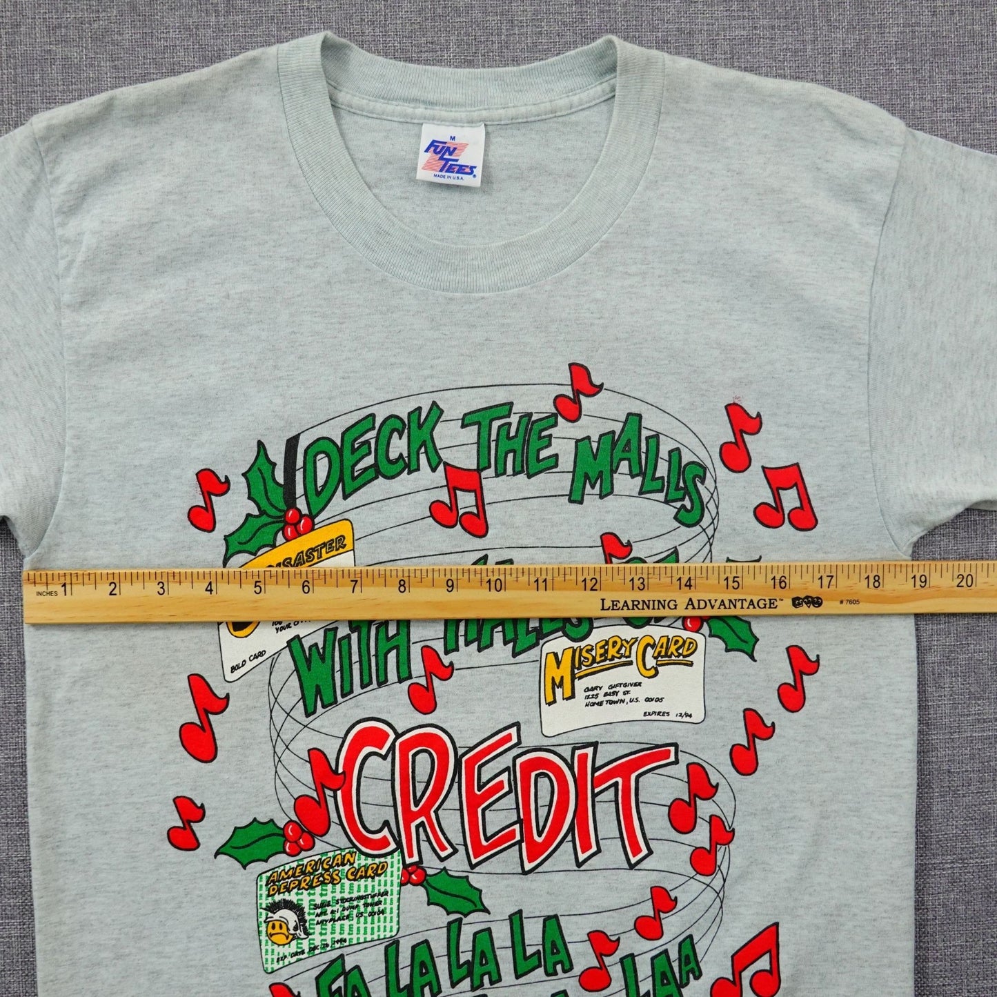Vintage 90s Funny Christmas Tee - Size Small