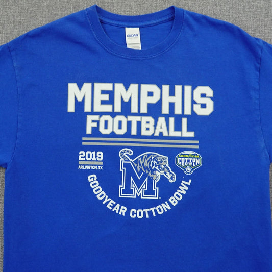 Memphis Tigers Football 2019 Cotton Bowl Tee - Size Large