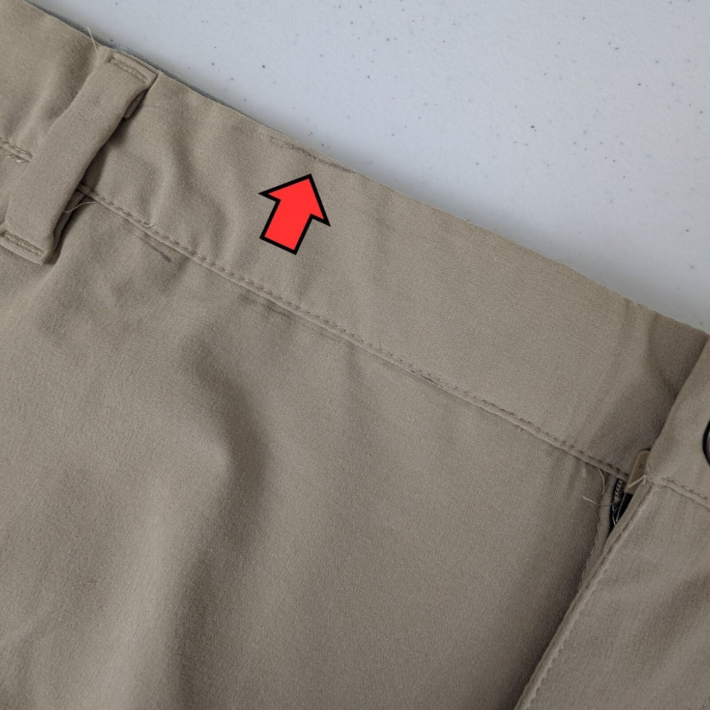 Adidas Men's Size 40 Beige Golf Shorts Lightweight Stretch Active Wear