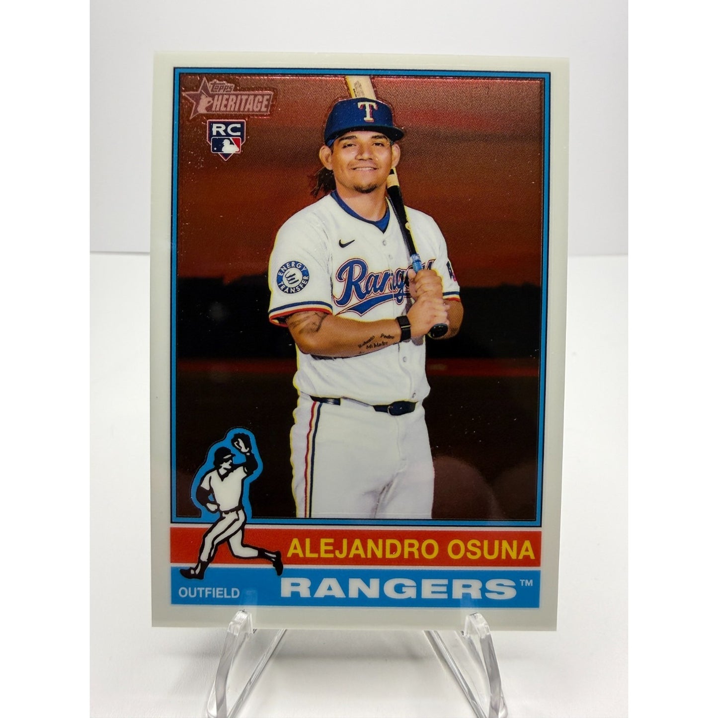 2025 Topps Heritage - Alejandro Osuna (RC) #695