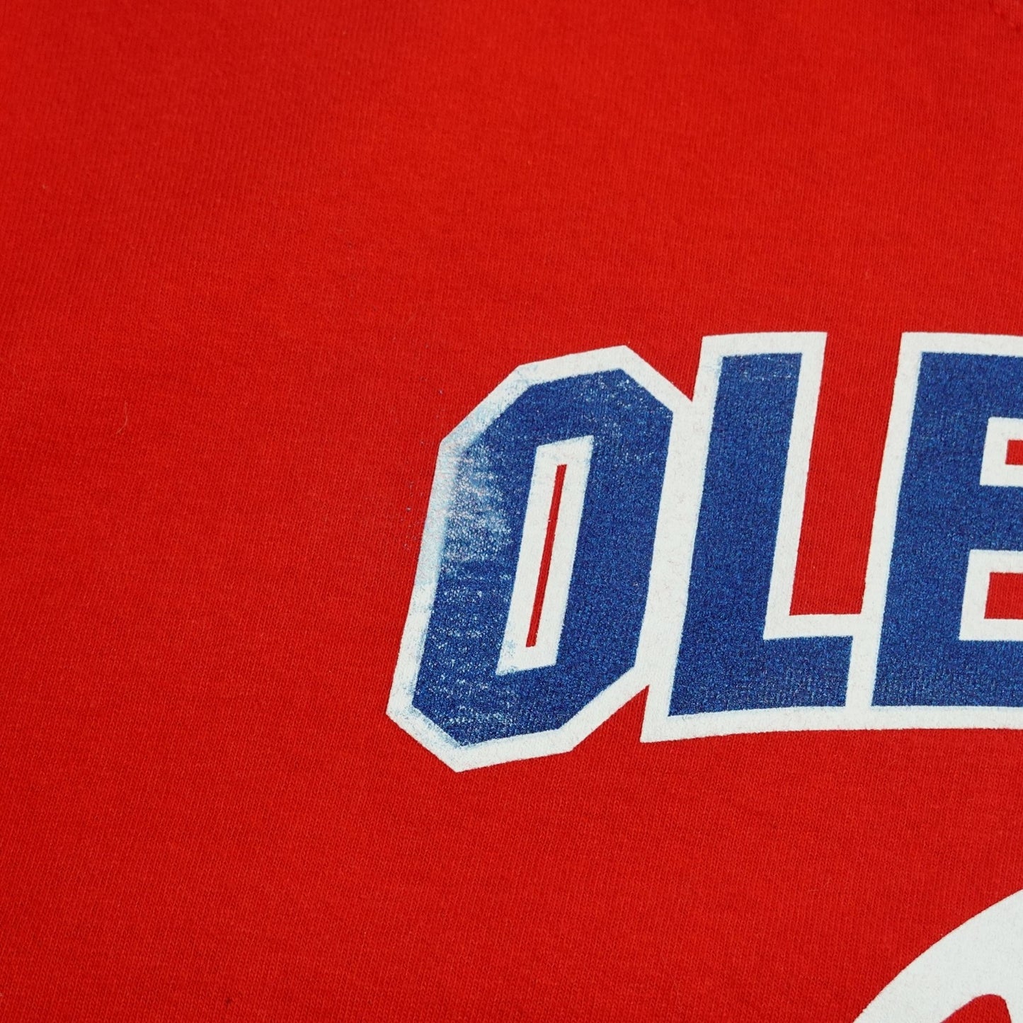 Ole Miss Rebels Football 2013 Music City Bowl T-Shirt Size Large Red
