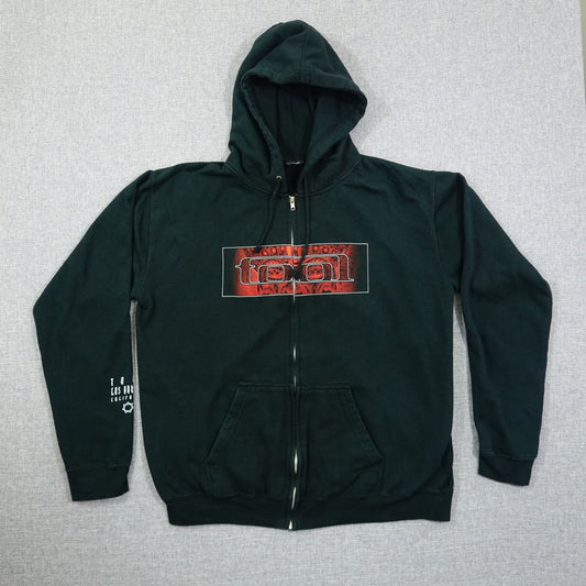 Vintage Tool Los Angeles Full Zip Hoodie - Size XL, Alex Grey Art