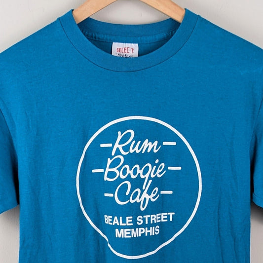 Vintage Rum Boogie Cafe Beale Street Memphis Tee - Size Small
