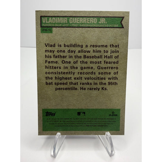 2025 Topps Heritage - Vladimir Guerrero Jr. Perfect 10 #P10-11