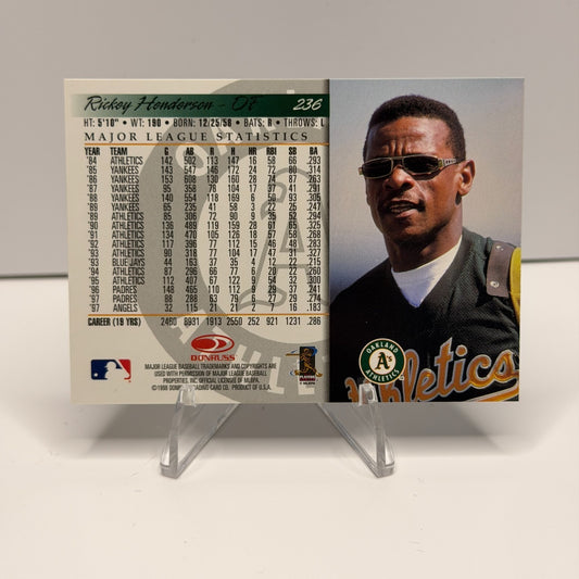 1998 Donruss - Rickey Henderson #236