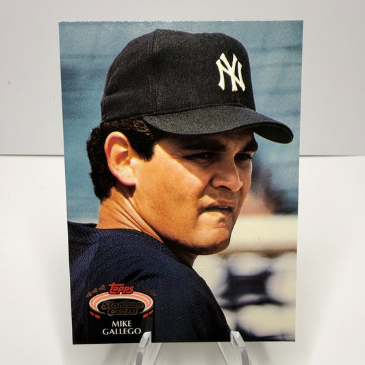 1992 Topps Stadium Club - Mike Gallego #627 (NM-M)