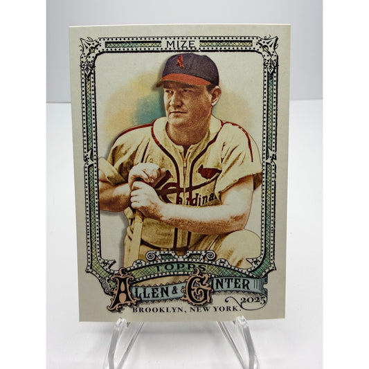 2025 Topps Allen & Ginter - Johnny Mize #344