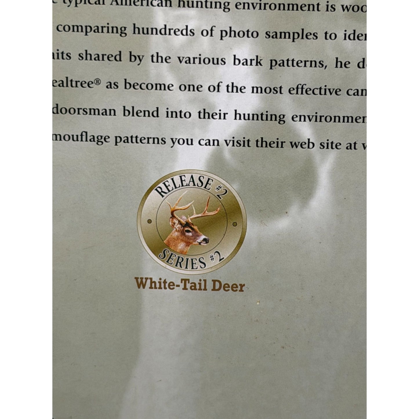 Ertl Outdoor Sportsman 12" Figure White Tail Deer Series 2 (Release #2) NIB