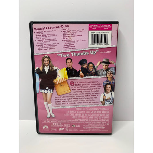 Clueless “Whatever!” Edition Widescreen Collection (DVD, 1995)