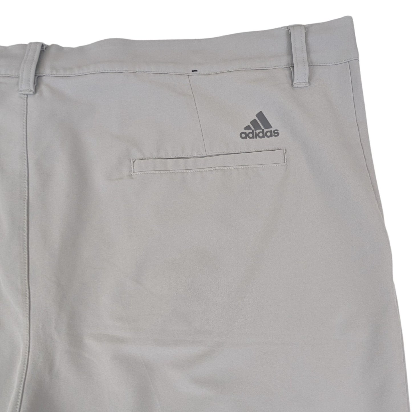 Adidas Men's Size 40 Gray Performance Golf Shorts Stretch Lightweight Activewear