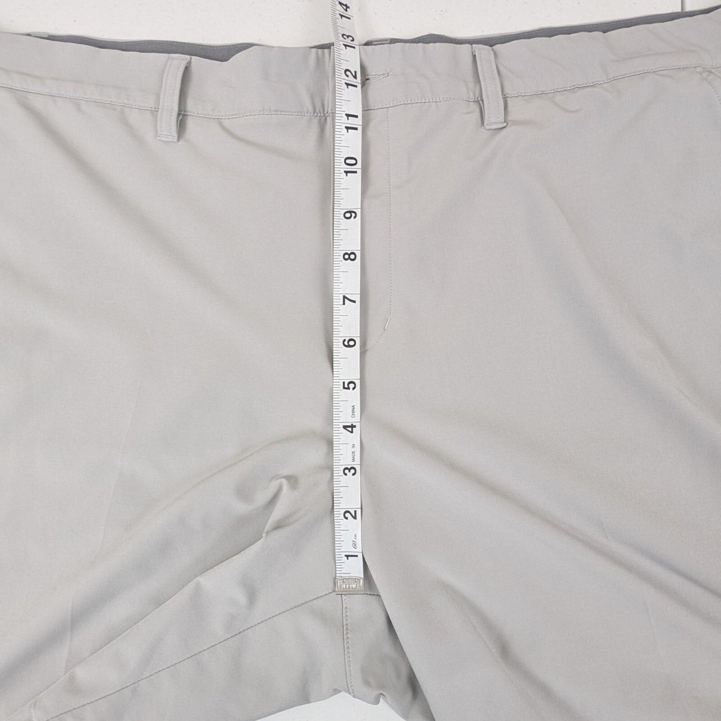 Adidas Men's Size 40 Gray Performance Golf Shorts Stretch Lightweight Activewear