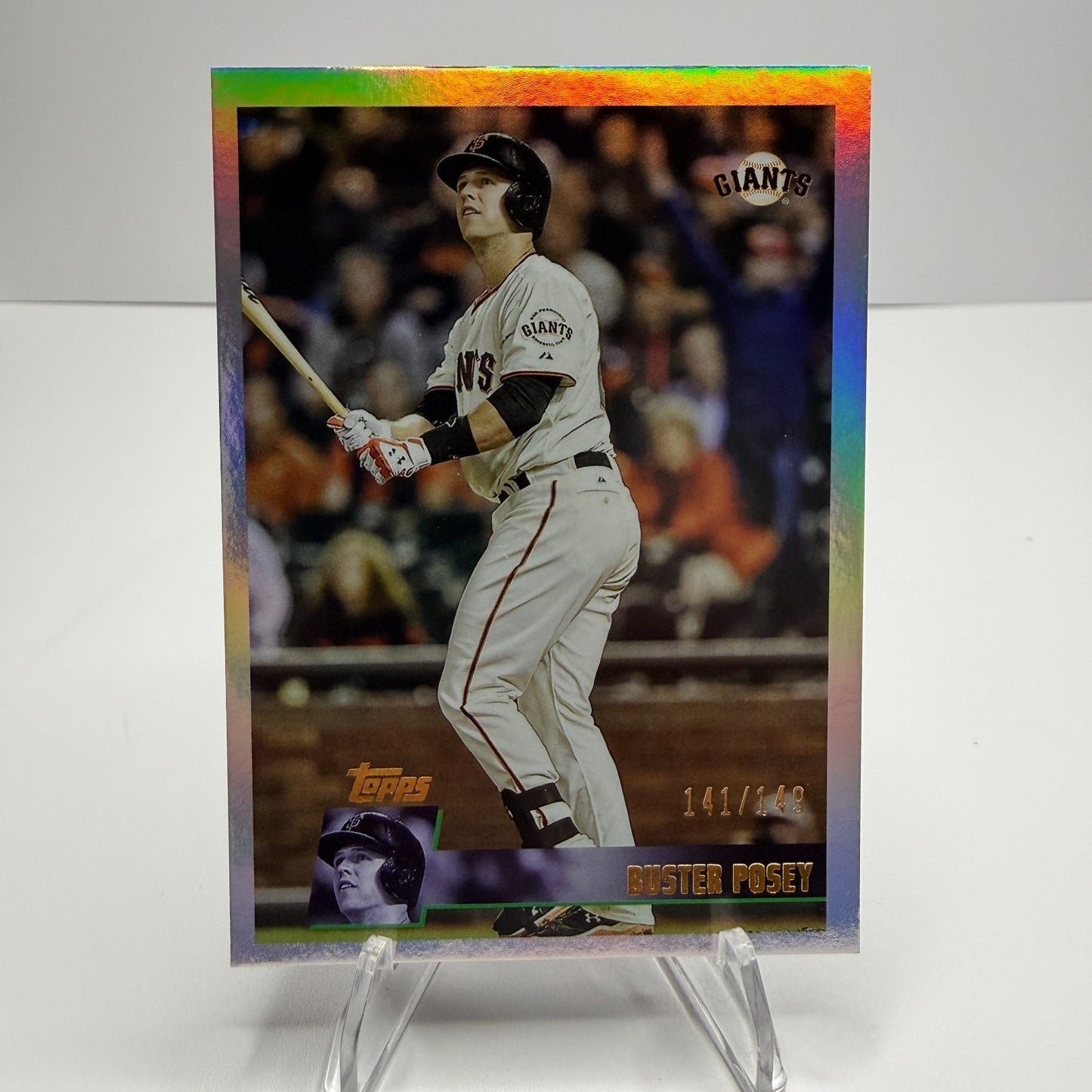 2025 Topps Archives - Buster Posey Silver Foil /149 #181