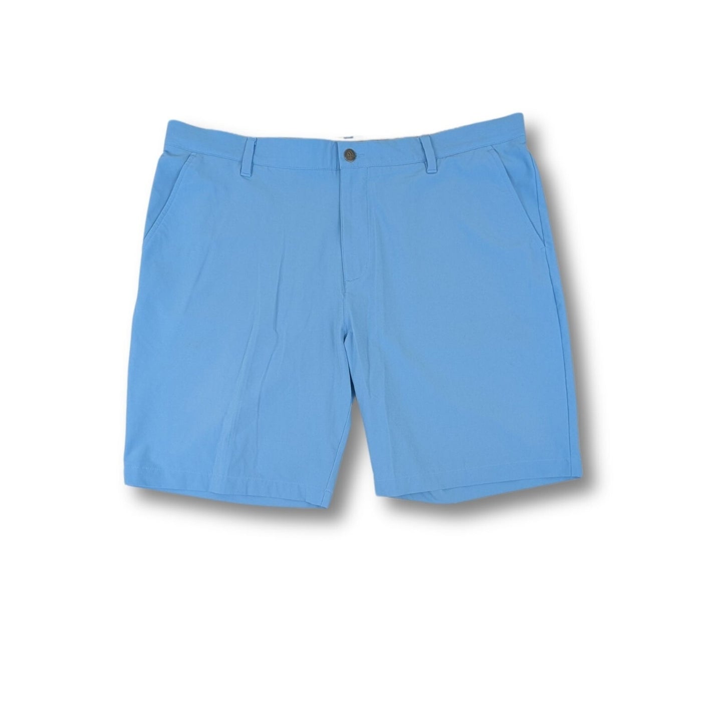 Adidas Golf Shorts Men's 42 Powder Blue Stretch Lightweight Activewear