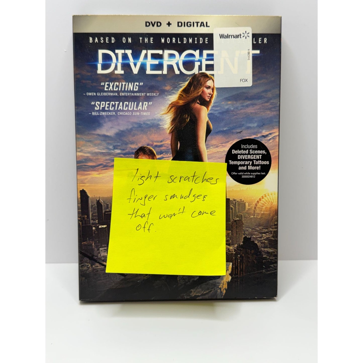 Divergent DVD + Digital Slipcover
