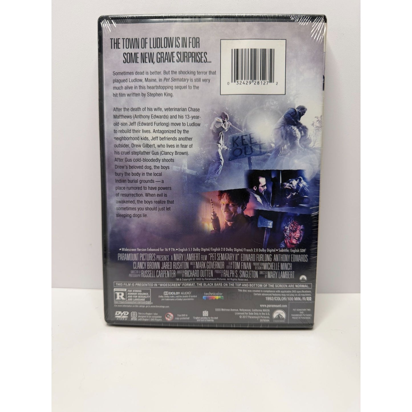 Pet Sematary Two (DVD, 1992) - New Factory Sealed