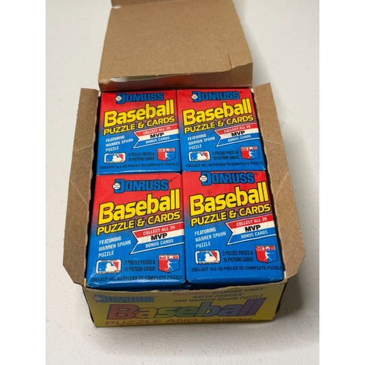 1989 Donruss Baseball Hobby Box (36 ct) Ken Griffey Jr Rated Rookie