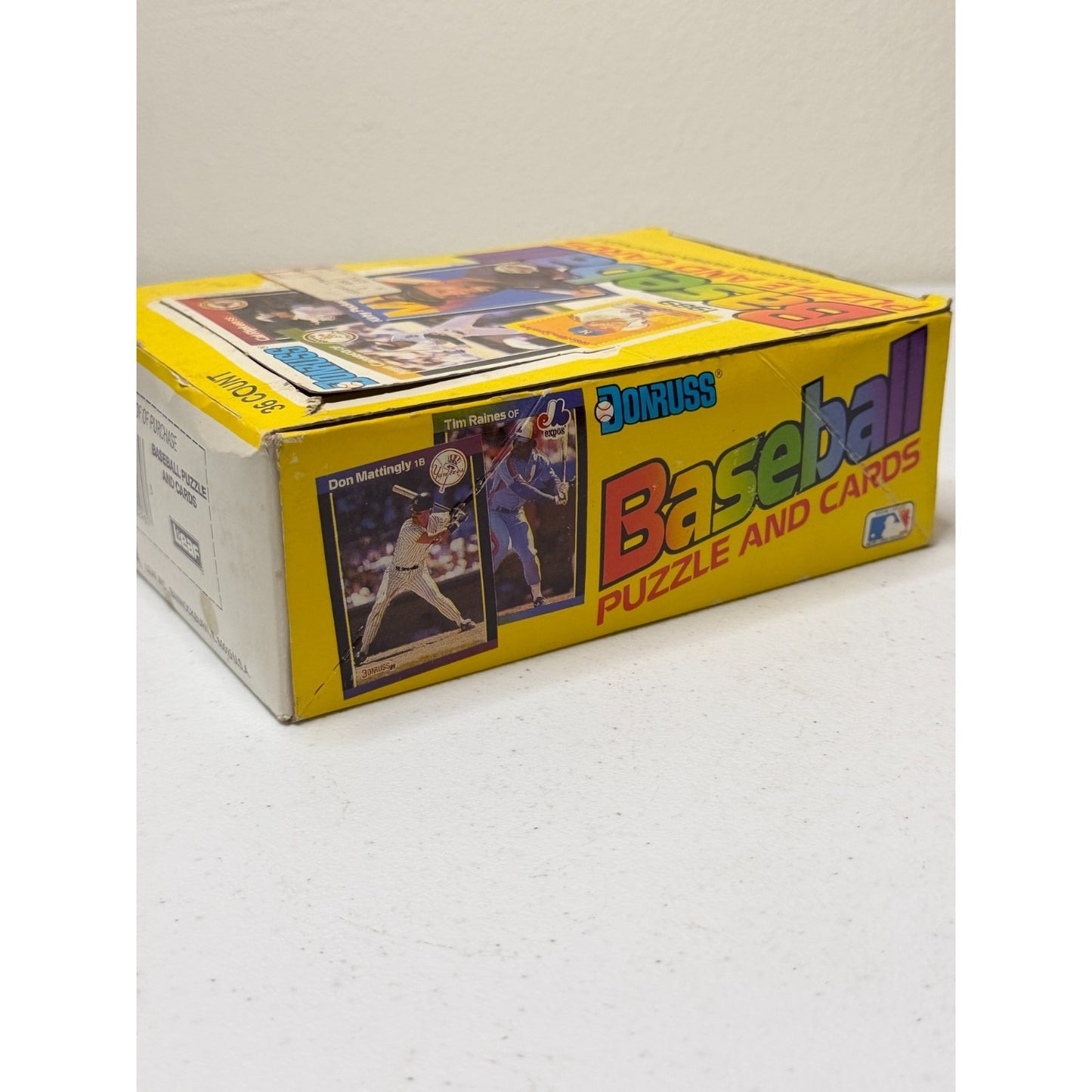 1989 Donruss Baseball Hobby Box (36 ct) Ken Griffey Jr Rated Rookie