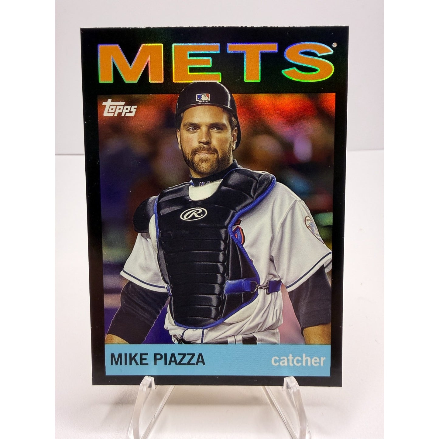 2025 Topps Archives - 1964 Topps Mike Piazza #93 Black Foilboard