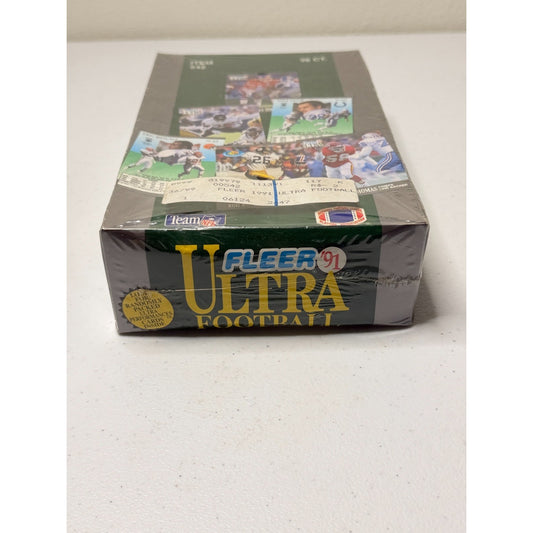 1991 Fleer Ultra Football Hobby Box (36 ct) Factory Sealed
