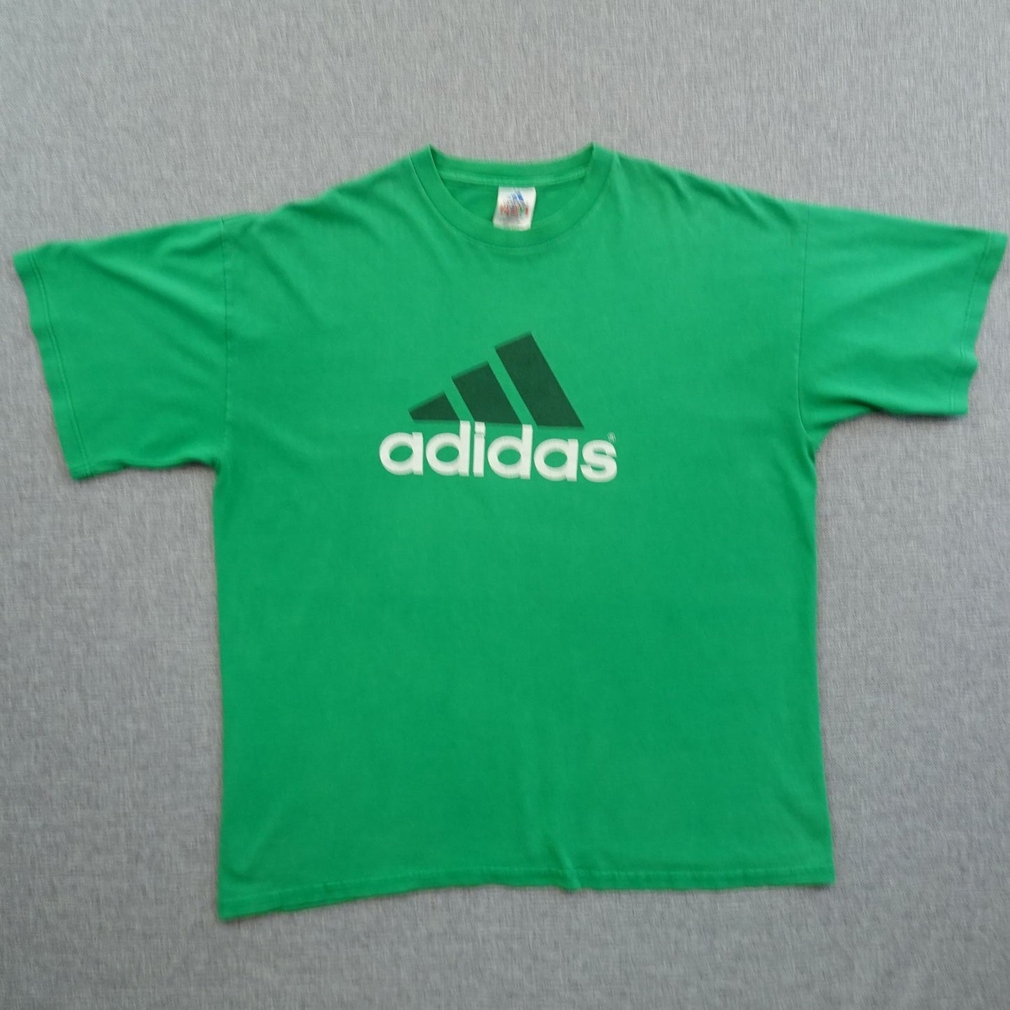 Vintage 90s Adidas Trefoil Logo T-Shirt - Size 2XL
