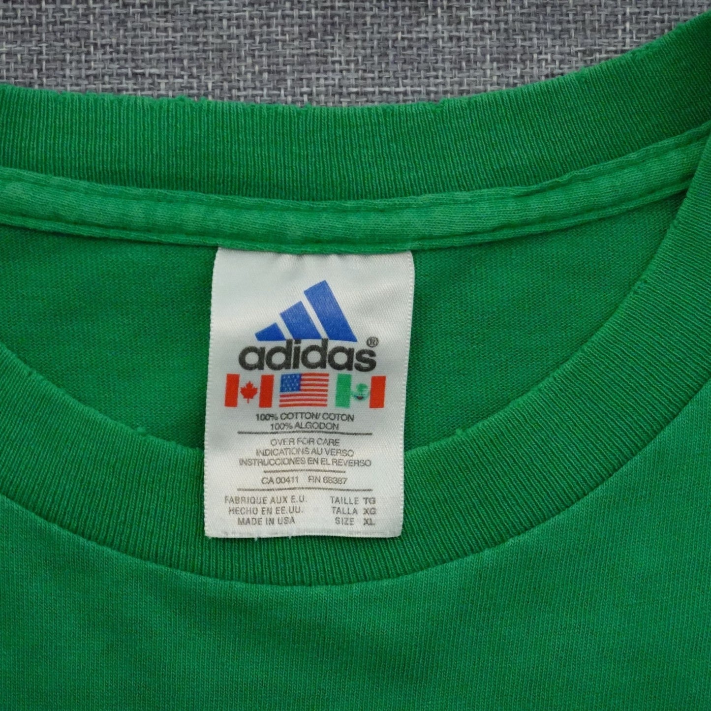 Vintage 90s Adidas Trefoil Logo T-Shirt - Size 2XL