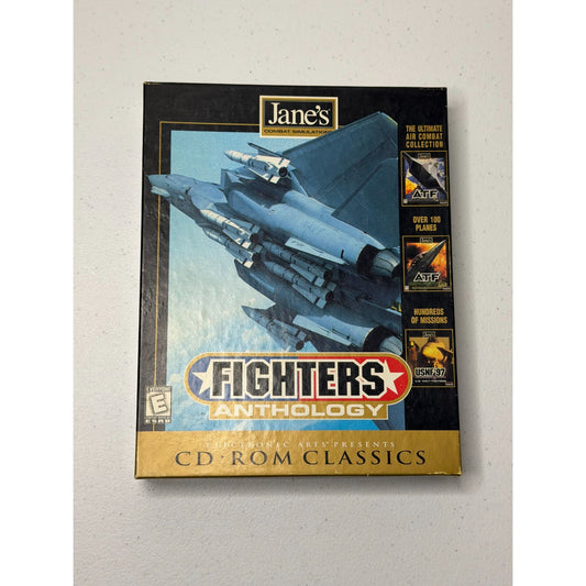 Jane's Fighters Anthology PC CD-ROM Big Box Flight Simulator (1997) - No Manual