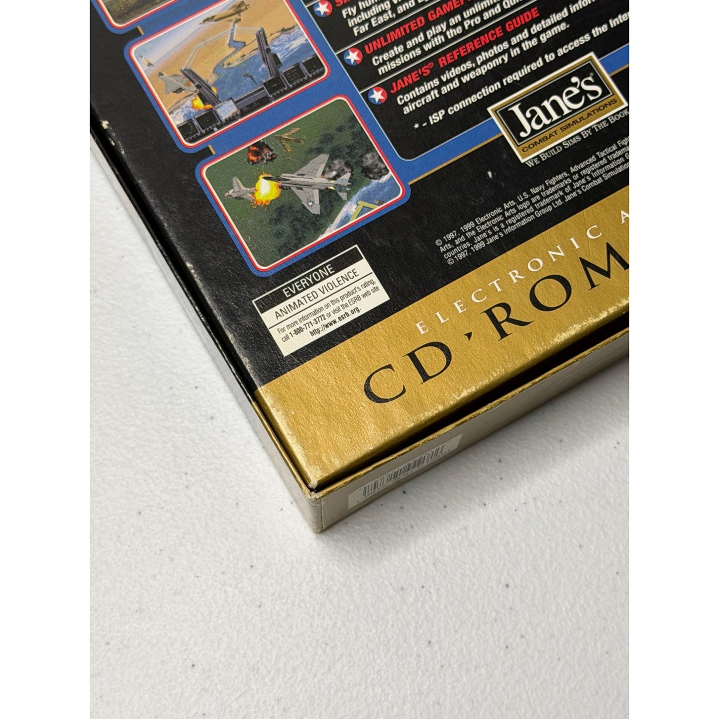 Jane's Fighters Anthology PC CD-ROM Big Box Flight Simulator (1997) - No Manual