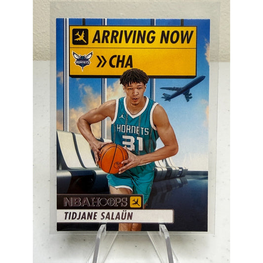 2024-25 Panini NBA Hoops Tidjane Salaun Arriving Now #3