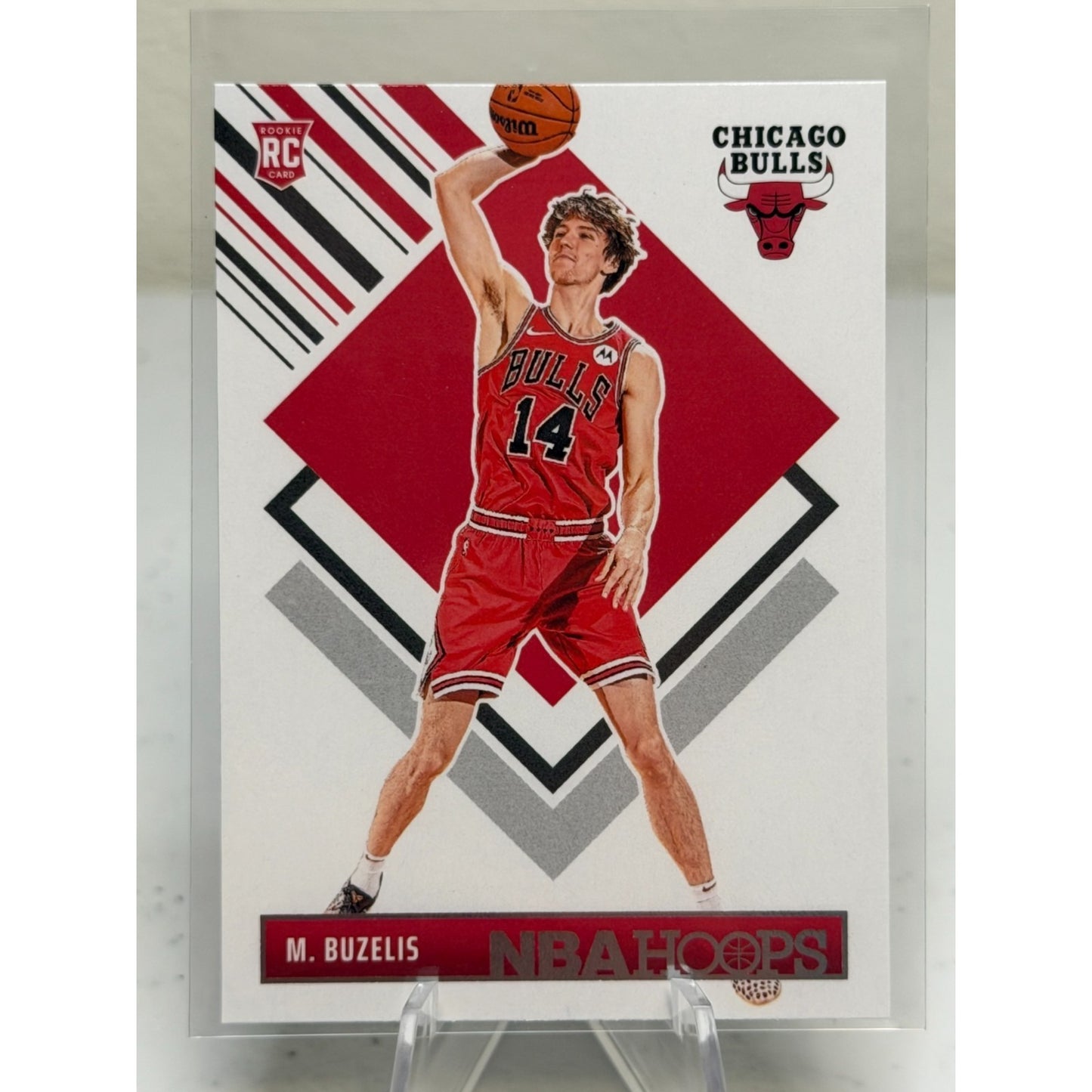 2024-25 Panini NBA Hoops Tribute Matas Buzelis (RC) #295 - Chicago Bulls