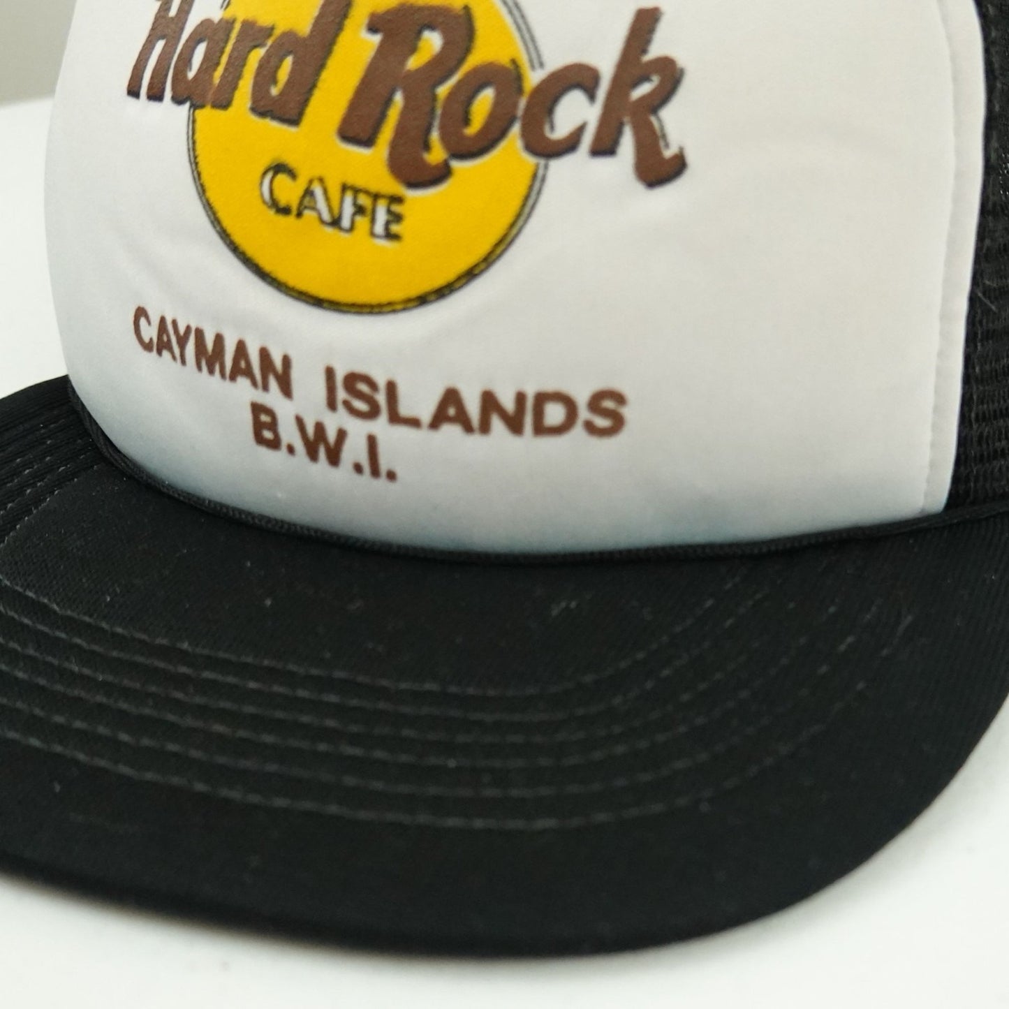 Vintage Hard Rock Cafe Cayman Islands Trucker Hat Snapback Mesh