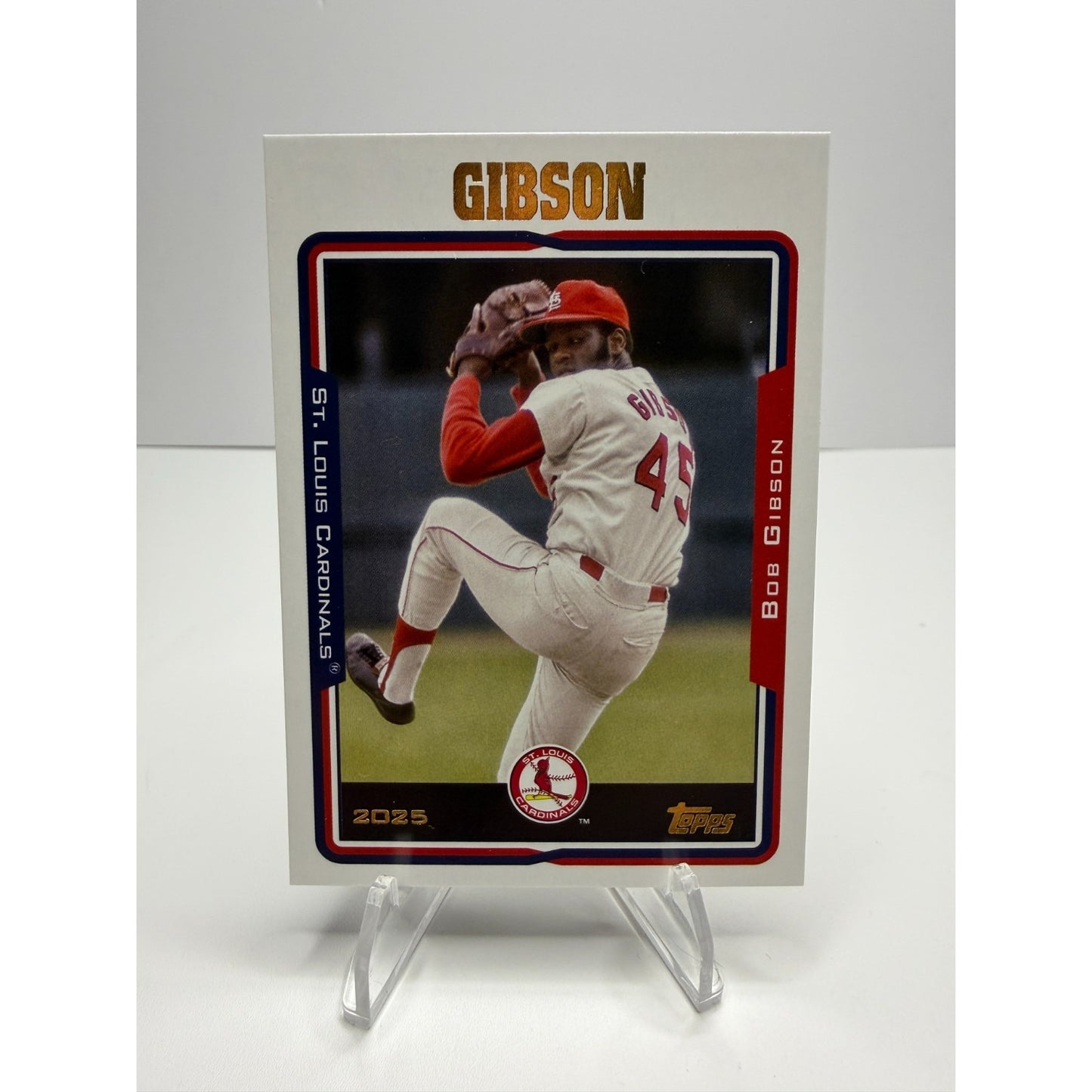 2025 Topps Archives - 2005 Topps Bob Gibson #297
