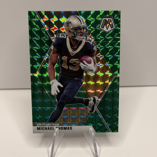 2020 Panini Mosaic - Michael Thomas #143 Green Prizm