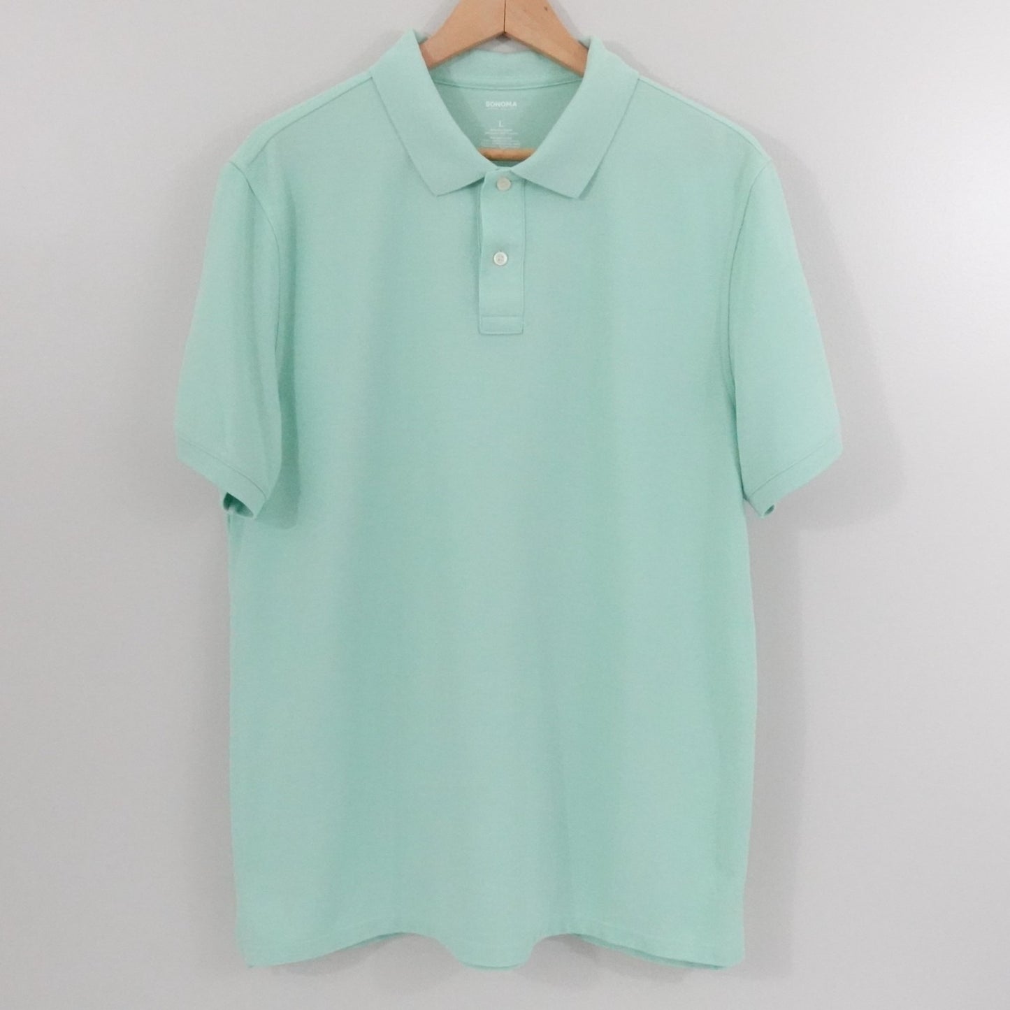 Sonoma Mint Green Polo Shirt Men’s - Size L