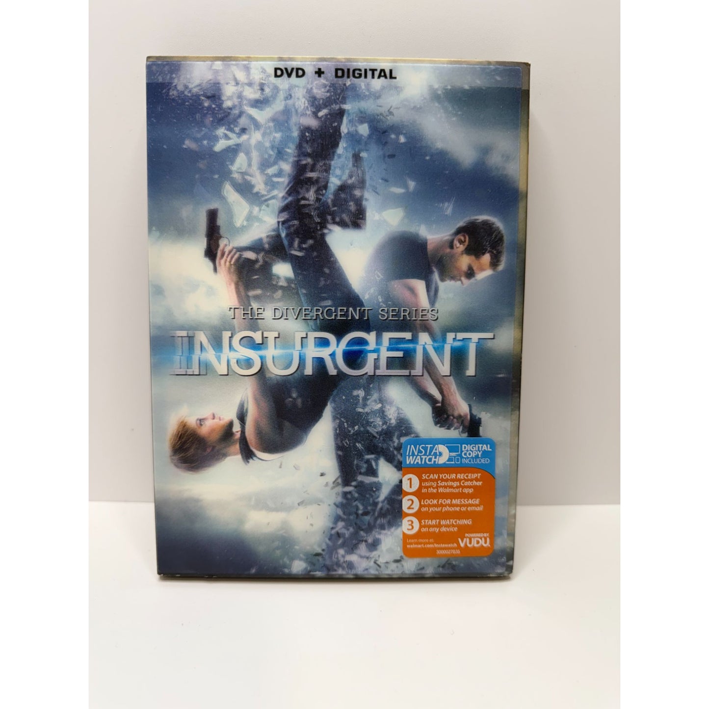 The Divergent Series: Insurgent Shailene Woodley Theo James DVD + Digital Slipcover