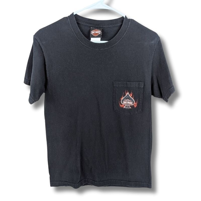 Vintage 2005 Harley-Davidson Bowling Green KY T-Shirt Pocket Tee Size Small