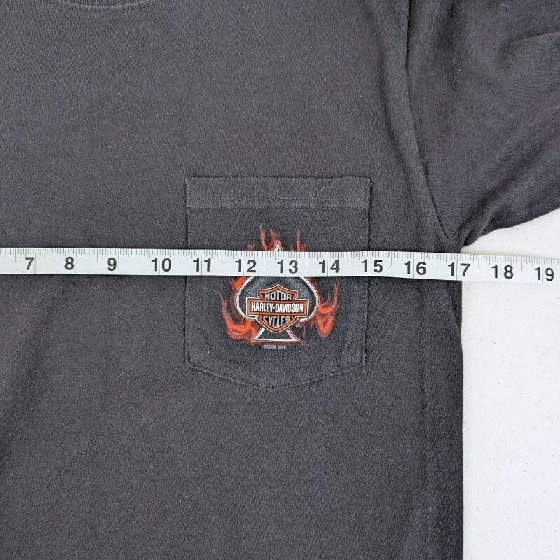 Vintage 2005 Harley-Davidson Bowling Green KY T-Shirt Pocket Tee Size Small