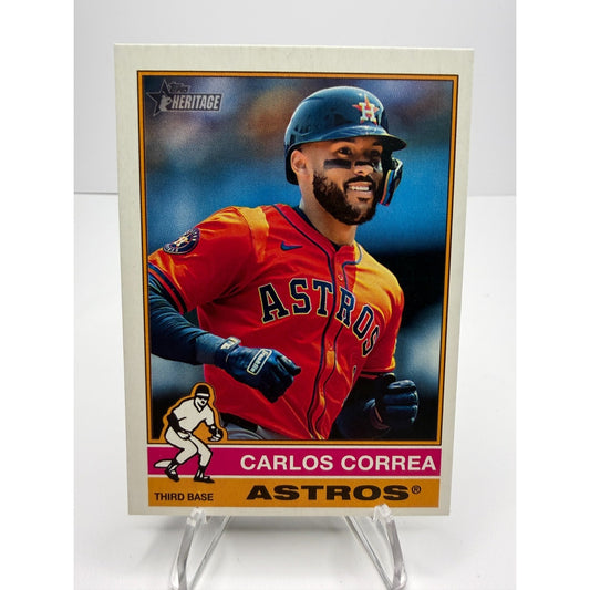 2025 Topps Heritage - Carlos Correa #629